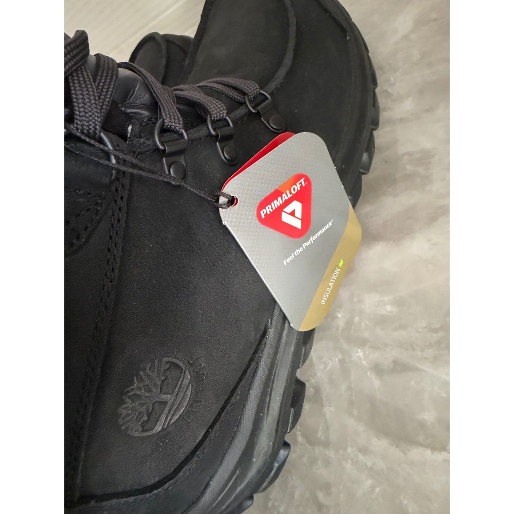 Timberland ChillBerg Waterproof Boots Mens 9 Black Primaloft Insulated Hiking - Picture 8 of 15